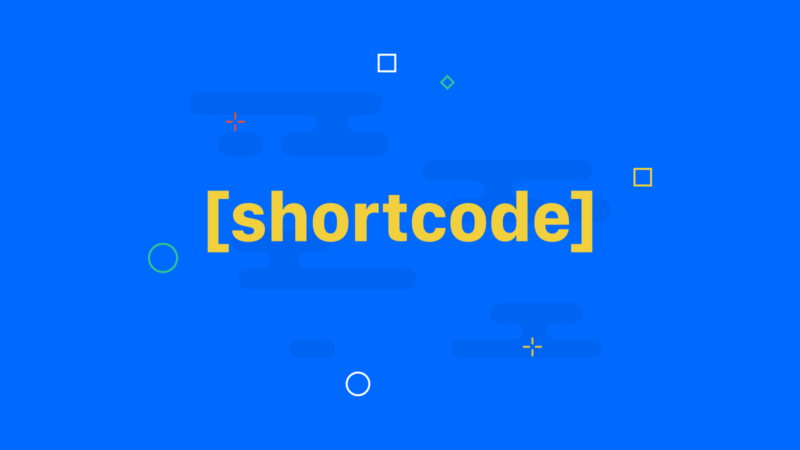WordPress Shortcodes WordPress Shortcodes